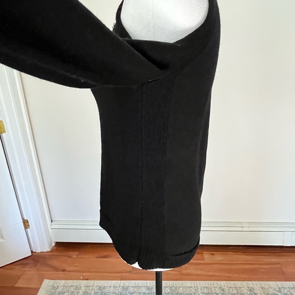Merino wool Ramy Brook cold shoulder studded sweater - Picture 4 of 7